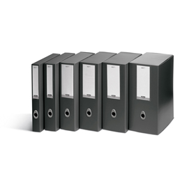 Scatola progetto plus vip - 34,5x24,5 cm - dorso 15 cm - grigio antracite - fellowes