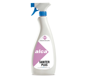 Sgrassante sanificante saniter plus - alca - trigger da 750 ml