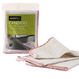 Strofinaccio candido - per pavimenti - 56x40 cm - perfetto - conf. 2 pezzi