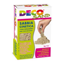 Sabbia cinetica deco sand - 1 kg - cwr