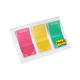 Segnapagina post it® index medium to do - 23,8x43,2 mm - 3 colori assortiti - post it® - conf. 60 pezzi
