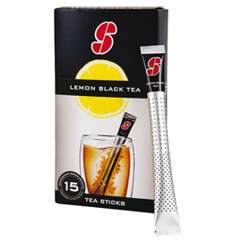 Stick tè in alluminio - gusto lemon black - essse caffè