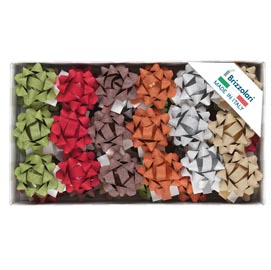 Stelle glitty 68245 - 10mm - diametro 5cm - colori assortiti - brizzolari - cf. 50