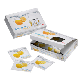 Salviette al limone di sorrento - leone - box 100 pezzi