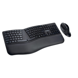 Set tastiera + mouse wireless ergonomici profit - kensington