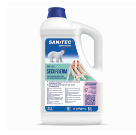 Sapone liquido con antibatterico securgerm - 5 kg - sanitec
