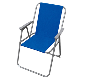 Sedia pieghevole relax - blu - garden friend