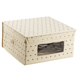 Scatola per indumenti king box - 36 x 36 x 19 cm - king collection