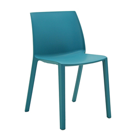 Seduta attesa dory s - senza braccioli - turchese - unisit