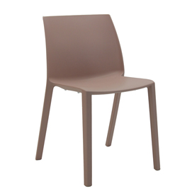 Seduta attesa dory s - senza braccioli - cipria - unisit