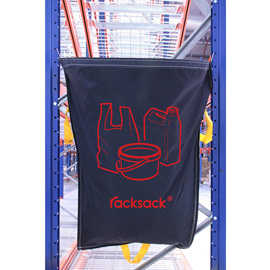Sacco rifiuti racksack - per plastica - 160 l - beaverswood