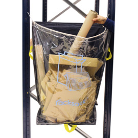 Sacco rifiuti racksack clear - per carta e cartone - 160 l - beaverswood