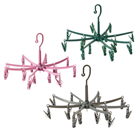 Stendibiancheria a giostra - 16 posti - colori assortiti - perfetto