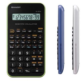 Sharp - calcolatrice - scientifica - bianco - el501xb-wh