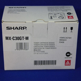 Sharp - toner - magenta - mxc30gtm - 6.000 pag