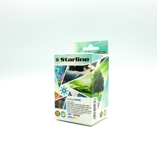 Starline - cartuccia - ink colori per print c/hp 343