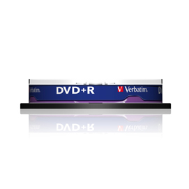 Scatola 10 dvd+r spind matt 16x 4.7gb silver dlp