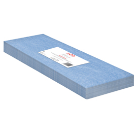 Tovaglia linea airlaid - 100 x 100 cm - cachemire/blu - fato - conf. 25 pezzi