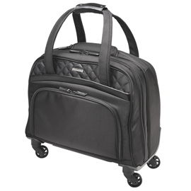 Trolley per laptop con ruote piroettanti contour 2.0 executive - 15'' - nero - kensington