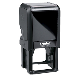 Timbro quadrato 4924 - personalizzabile - 40 x 40 mm - 10 righe - autoinchiostrante - trodat