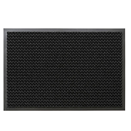 Tappeto aqua 65 - 90 x 150 cm - nero - medial international