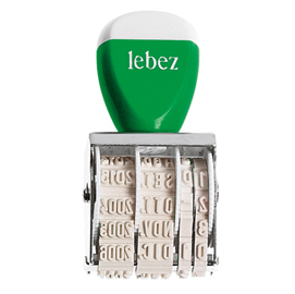 Timbro datario - 4 mm - lebez