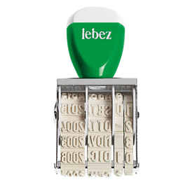 Timbro datario - 5 mm - lebez