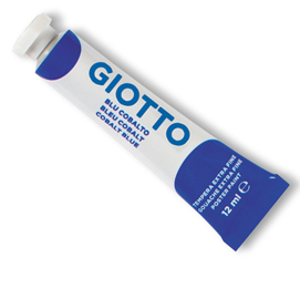 Tempera tubo 4 - 12ml - blu cobalto - giotto