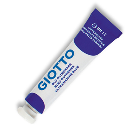 Tempera tubo 7 - 21ml - blu oltremare - giotto