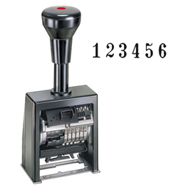 Timbro numeratore reiner b6k - autoinchiostrante - automatico - 6 colonne 4,5 mm - colop