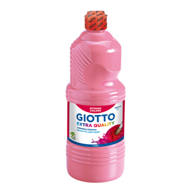 Tempera pronta - 1000ml - rosa - giotto