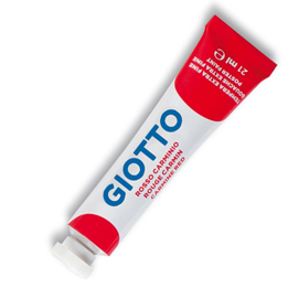 Tempera tubo 7 - 21ml - rosso carminio - giotto
