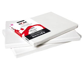 Tela pittura classic - 30 x 40 cm - bianco - dom
