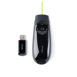 Telecomando presenter expert™ con puntatore laser verde - kensington