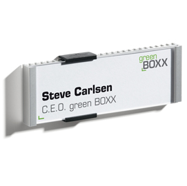 Targa per porte/pareti info sign - 14,9x5,3 cm - durable