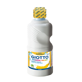 Tempera pronta - 250ml - bianco - giotto
