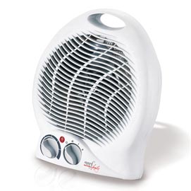 Termoventilatore hotty - 2000 w - 230 v 50 hz - bianco - melchioni