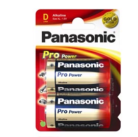 Torcia d propower lr20 - panasonic - blister 2 pezzi