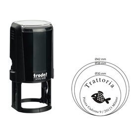 Timbro original printy 4630 - diametro 30 mm - trodat