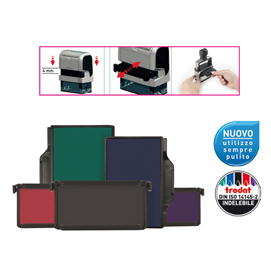 Tampone di ricambio 6/4929 - nero - trodat - conf. 2 pezzi