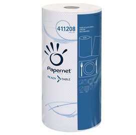 Tovaglietta in rotolo - 42x32 cm - bianco - 100 strappi - papernet