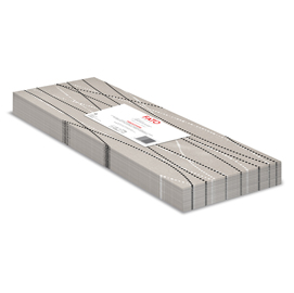 Tovaglie linea airlaid - 100x100 cm - perla/tortora - fato - conf. 25 pezzi