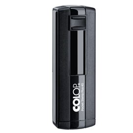 Timbro pocket stamp plus 40 - autoinchiostrante - 23 x 59 mm - 6 righe - nero - colop