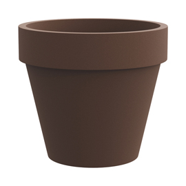 Vaso standard one - 686 l - diametro 120 cm - anticato - teraplast