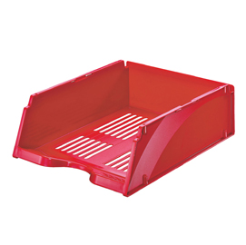 Vaschetta portacorrispondenza transit jumbo - 26,8x33,8x11,5 cm - rosso - esselte
