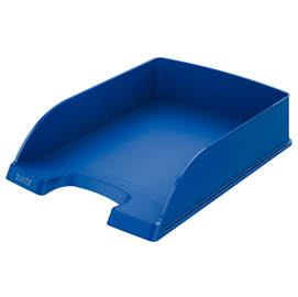 Vaschetta portacorrispondenza leitz plus standard - 25,5x36x7 cm - blu - leitz