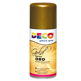 Vernice spray - 150ml - oro - cwr