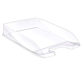 Vaschetta portacorrispondenza ecoline - 35x25,5x6,5 cm - 24x32 cm - cristallo trasparente - cep