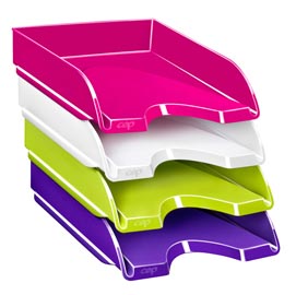 Vaschetta portacorrispondenza ceppro gloss - 34,8x25,7x6,6 cm - viola - cep