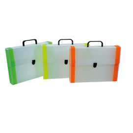 Valigetta polionda - 38x53cm - dorso 5cm - dorso fluo - ri.plast